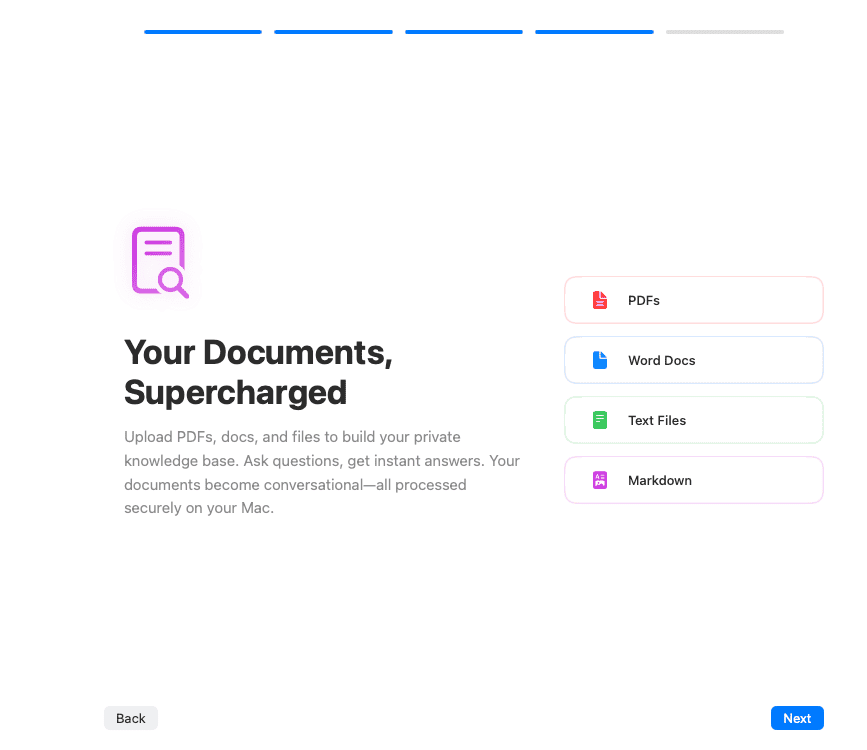 Your Documents, Supercharged slide
